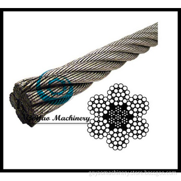 Galvanized Wire Rope EIPS IWRC-6X19 Class (Steel Core)